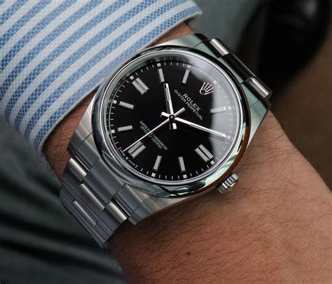 rolex oyster perpetual size in mm|rolex oyster perpetual 41 review.